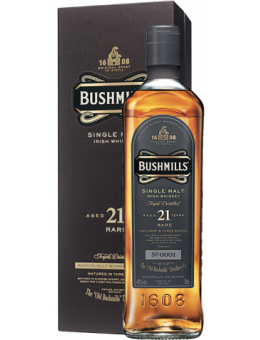 BUSHMILLS 21 ANOS